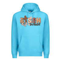 Ocean Blue risen indeed Premium Hoodie - MaliasSmallBusiness