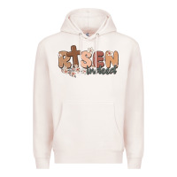 Pale Pink risen indeed Premium Hoodie - MaliasSmallBusiness