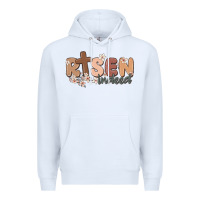 White risen indeed Premium Hoodie - MaliasSmallBusiness