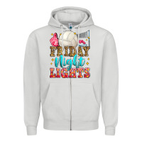 Dove Grey friday night lights volleyball Zipper Hoodie - Zillion Design Studio