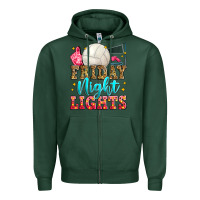 Sports Green friday night lights volleyball Zipper Hoodie - Zillion Design Studio