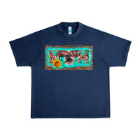 Navy mom heifer license plate Urban Heavy Tee - Artiststas