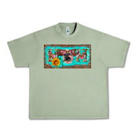 Oil Green mom heifer license plate Urban Heavy Tee - Artiststas