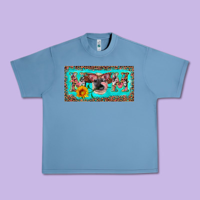 Mom Heifer License Plate Urban Heavy Tee Designed By Artiststas