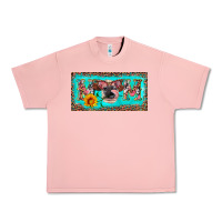 Salmon mom heifer license plate Urban Heavy Tee - Artiststas