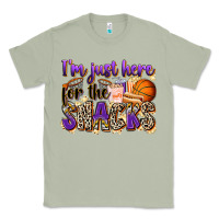 Matcha i'm just here for the snacks basketball Classic Tee - Zillion Design Studio