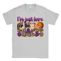 Moon Dust i'm just here for the snacks basketball Classic Tee - Zillion Design Studio