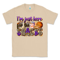 Mushroom i'm just here for the snacks basketball Classic Tee - Zillion Design Studio