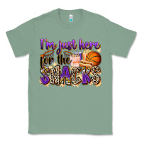 Sage i'm just here for the snacks basketball Classic Tee - Zillion Design Studio
