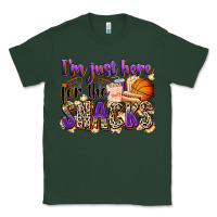 Sports Green i'm just here for the snacks basketball Classic Tee - Zillion Design Studio