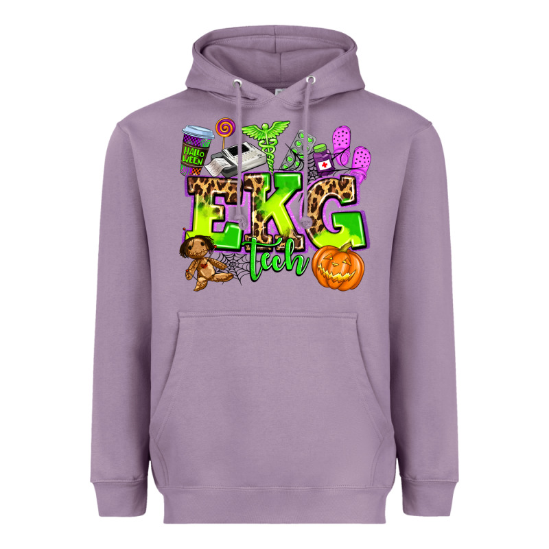 Ekg Tech Nurse Halloween Heavyweight Hoodie by AdoDesignShop | Teevron
