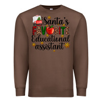 Chestnut santa's favorite educational assistant Premium Sweatshirt - AdoDesignShop