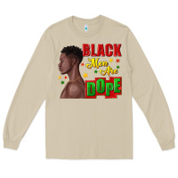 Mushroom black men are dope black man Long Sleeve Tee - texasbilliewilder