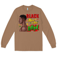 Toasted Coconut black men are dope black man Long Sleeve Tee - texasbilliewilder