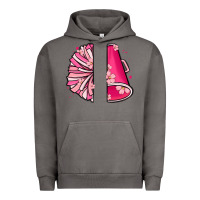 Pigment Tornado custom name cheerleader with megaphone Urban Hoodie - MaliasSmallBusiness