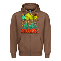 Chestnut friday night lights softball Zipper Hoodie - Zillion Design Studio