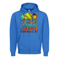True Royal friday night lights softball Zipper Hoodie - Zillion Design Studio