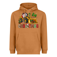 Meerkat i dig Christmas bulldozer santa Heavyweight Hoodie - JahusDesignShop