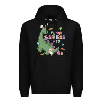 Black bunny saurus rex Premium Hoodie - MaliasSmallBusiness