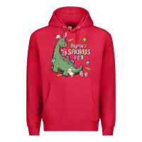 Cardinal bunny saurus rex Premium Hoodie - MaliasSmallBusiness