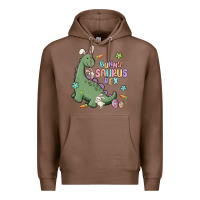 Chestnut bunny saurus rex Premium Hoodie - MaliasSmallBusiness