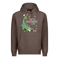 Coffee bunny saurus rex Premium Hoodie - MaliasSmallBusiness