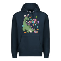 Navy bunny saurus rex Premium Hoodie - MaliasSmallBusiness