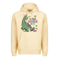 Pina Colada bunny saurus rex Premium Hoodie - MaliasSmallBusiness