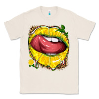 Natural lemon lips with leopard Classic Tee - texasbilliewilder
