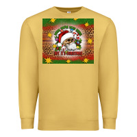 Antique Gold when you're dead inside but it's christmas Premium Sweatshirt - Artiststas