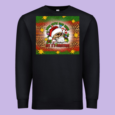 When You're Dead Inside But It's Christmas Premium Sweatshirt Designed By Artiststas