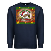 Navy when you're dead inside but it's christmas Premium Sweatshirt - Artiststas