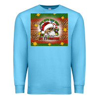 Ocean Blue when you're dead inside but it's christmas Premium Sweatshirt - Artiststas