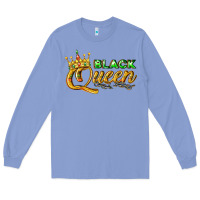 Colony Blue black queen Long Sleeve Tee - texasbilliewilder