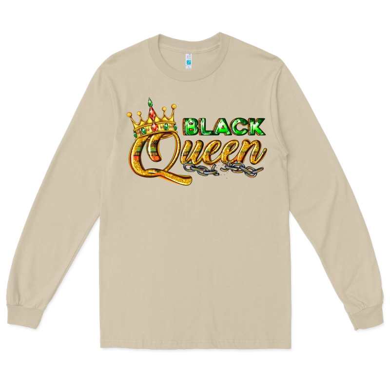 Black Queen Long Sleeve Tee by texasbilliewilder | Teevron