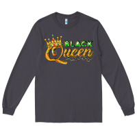 Smoke black queen Long Sleeve Tee - texasbilliewilder