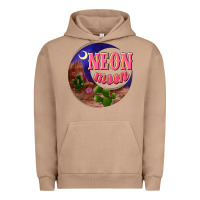 Pigment Burro neon moon Urban Hoodie - NancyCooperArtShop