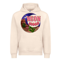 Sandshell neon moon Urban Hoodie - NancyCooperArtShop