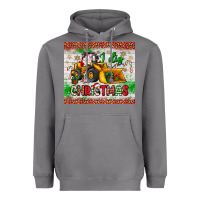 Storm i dig christmas bulldozer santa Heavyweight Hoodie - JahusDesignShop