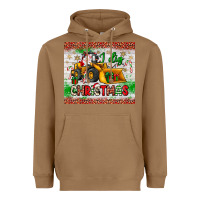 Toasted Coconut i dig christmas bulldozer santa Heavyweight Hoodie - JahusDesignShop