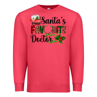 Cardinal santa's favorite doctor Premium Sweatshirt - AdoDesignShop