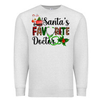 Oatmeal Heather santa's favorite doctor Premium Sweatshirt - AdoDesignShop