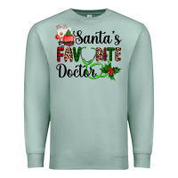 Seafoam santa's favorite doctor Premium Sweatshirt - AdoDesignShop