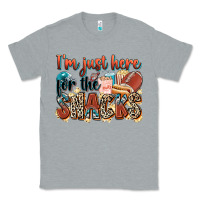 I'm Just Here For The Snacks American Football Classic Tee | Teevron