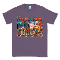 Lavender i'm just here for the snacks american football Classic Tee - Zillion Design Studio