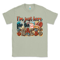 Matcha i'm just here for the snacks american football Classic Tee - Zillion Design Studio