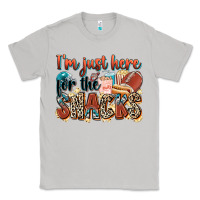 Moon Dust i'm just here for the snacks american football Classic Tee - Zillion Design Studio