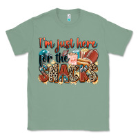 Sage i'm just here for the snacks american football Classic Tee - Zillion Design Studio