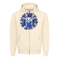 Sandshell blueberry milkshake cow sunflower Zipper Hoodie - RanaPortraitStore