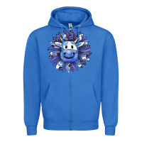 True Royal blueberry milkshake cow sunflower Zipper Hoodie - RanaPortraitStore